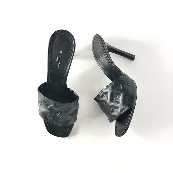 Louis Vuitton Black Mules - Picture 2 of 11